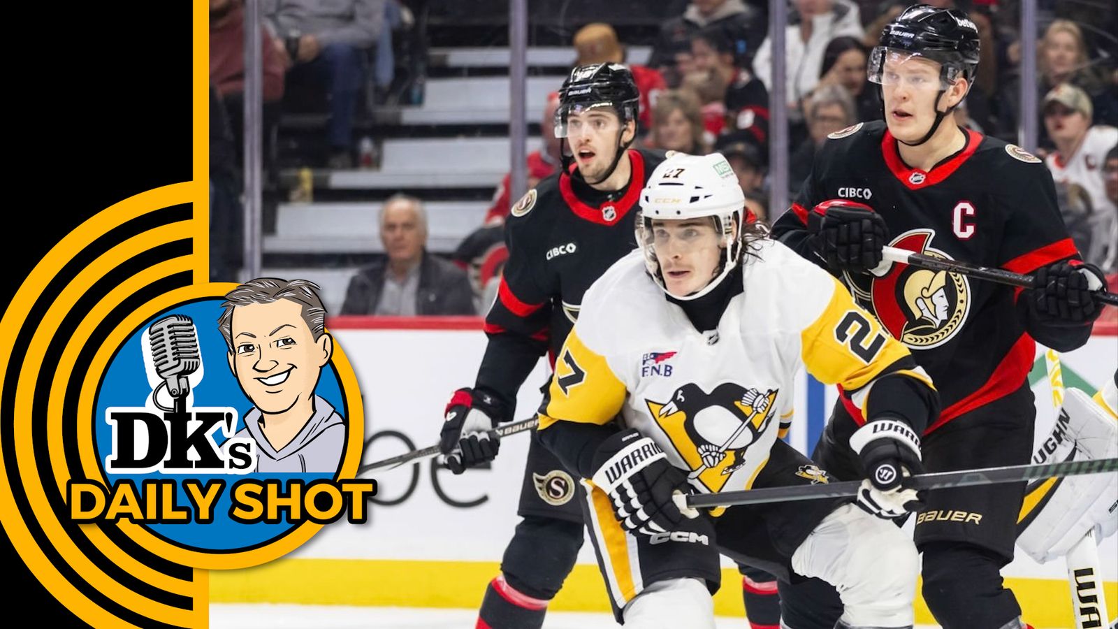 DK's Daily Shot of Penguins: Hit somebody? taken in Philadelphia (Podcasts)